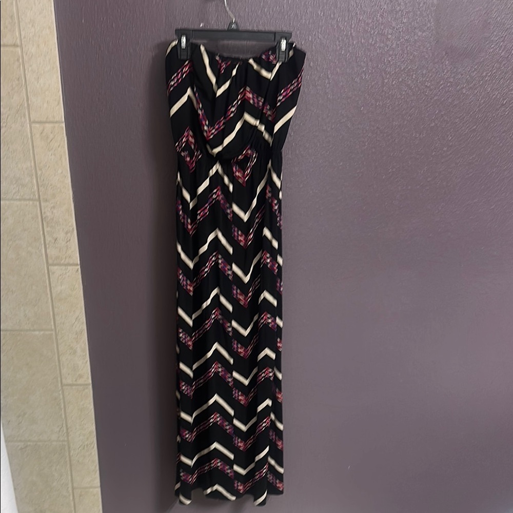 Chevron Maxi Dress
